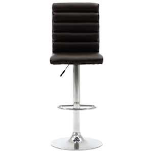 vidaXL Baro kėdė, rudos spalvos, dirbtinė oda