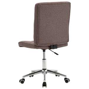 Jídelní židle 2 ks taupe textil - obrázek 5