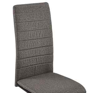 Konzolové jídelní židle 4 ks taupe textil - obrázek 7