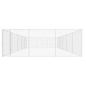 Venkovní psí kotec pozinkovaná ocel 950x570x185 cm - obrázek 2