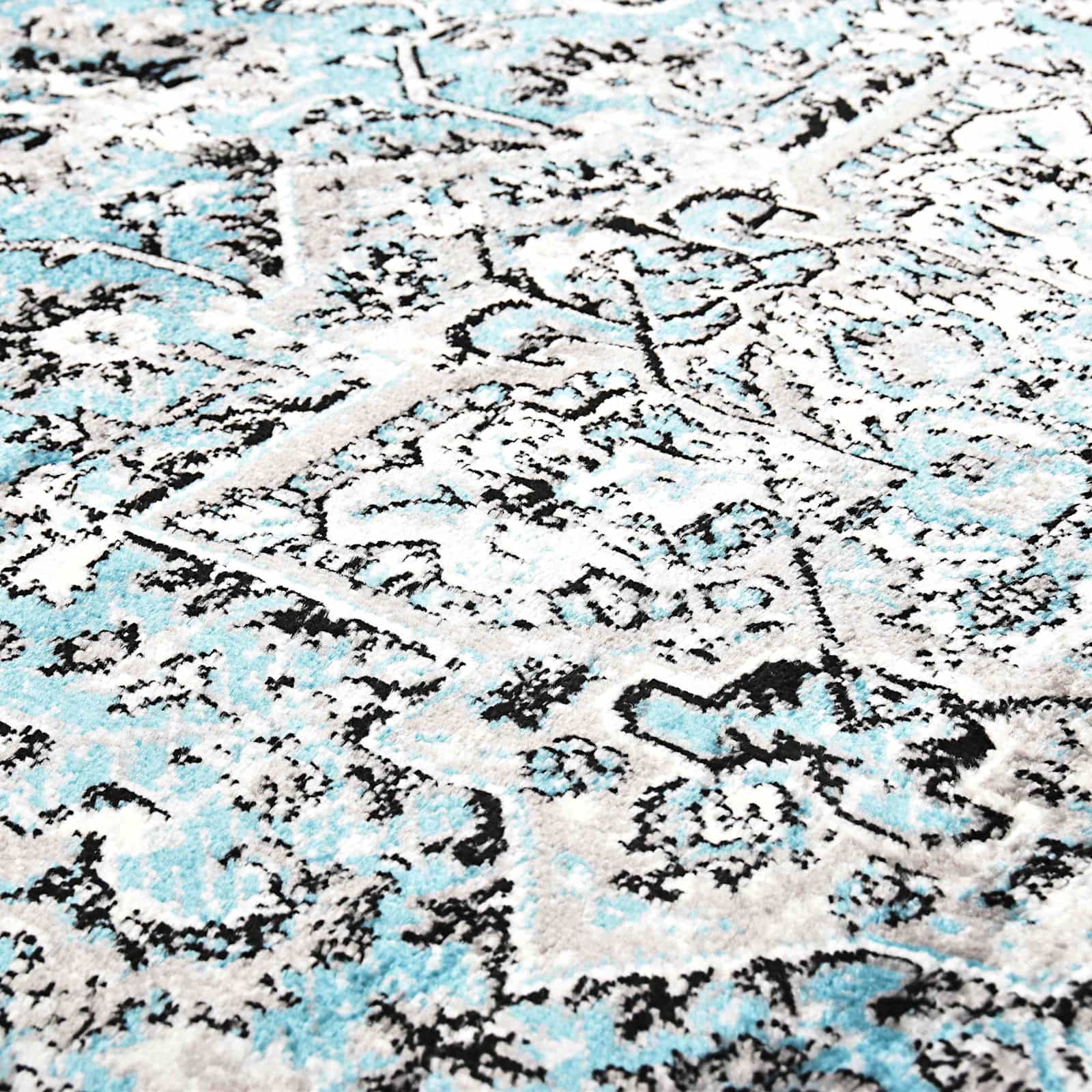 Covor Albastru deschis 80 x 150 cm Polietilenă [3]