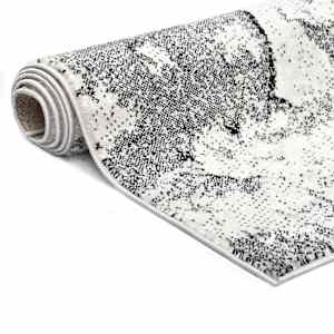 vidaXL Kilimas, pilkos spalvos, 140x200cm, PP