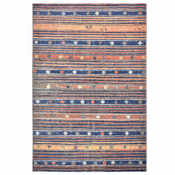 vidaXL vaip, sinine ja oranž, 160 x 230 cm, PP