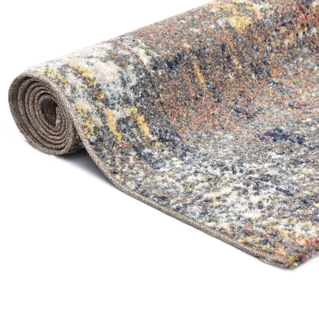 vidaXL Rug Multicolour 140x200 cm PP