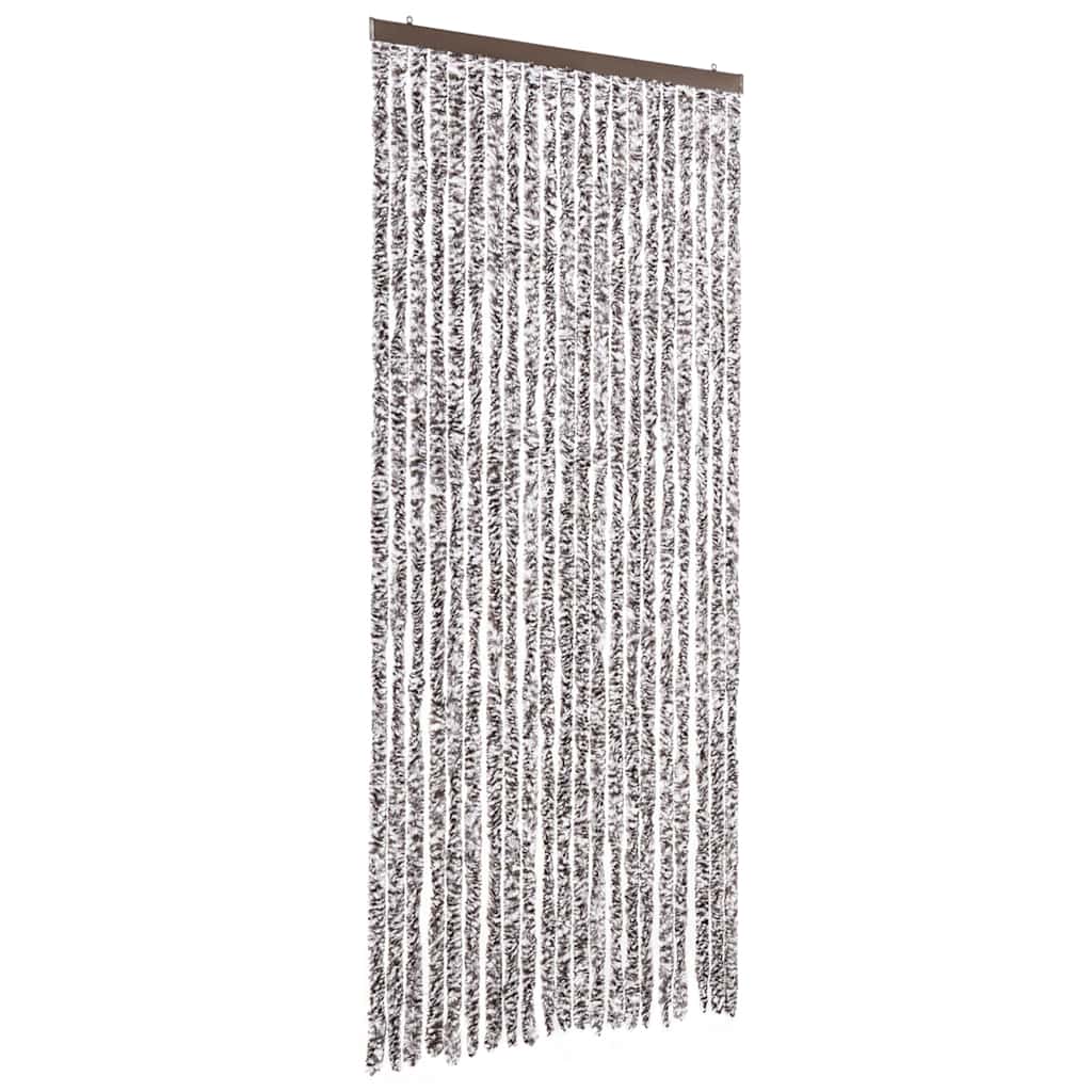 vidaXL Závěs proti hmyzu hnědý a béžový 90 x 220 cm Chenille