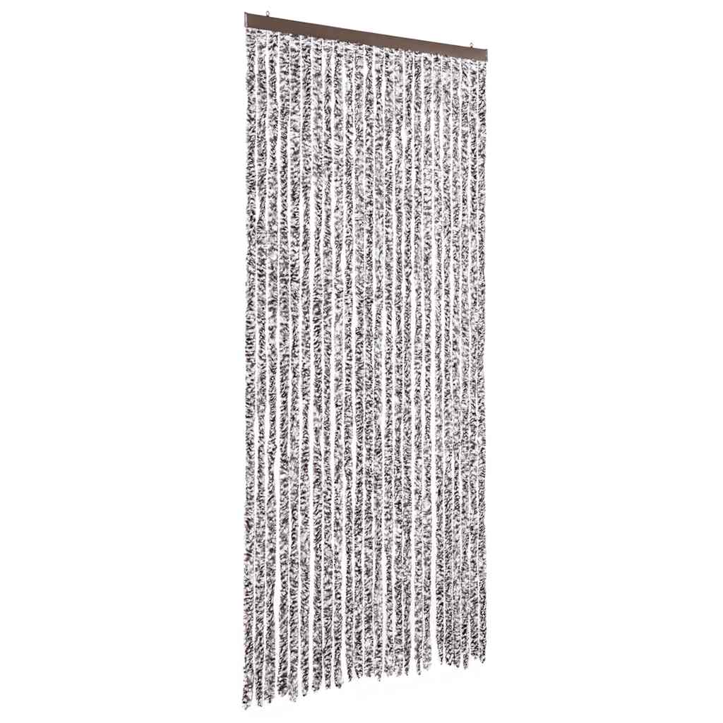 vidaXL Závěs proti hmyzu hnědý a béžový 100 x 220 cm Chenille