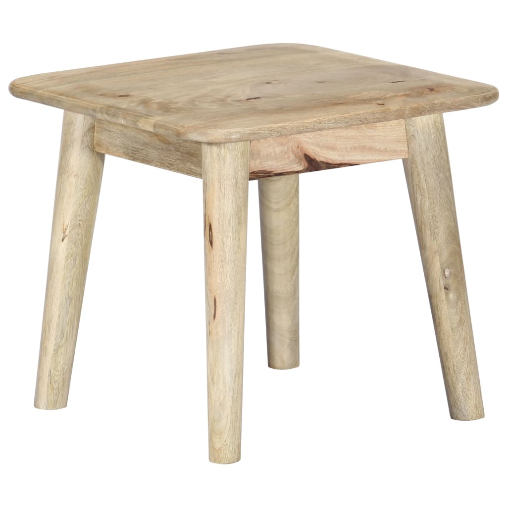 Konferenční stolek 45 x 45 x 40 cm masivní mangovníkové dřevo