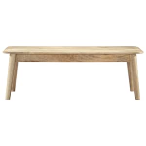 vidaXL Kavos staliukas, 115x60x40cm, mango medienos masyvas