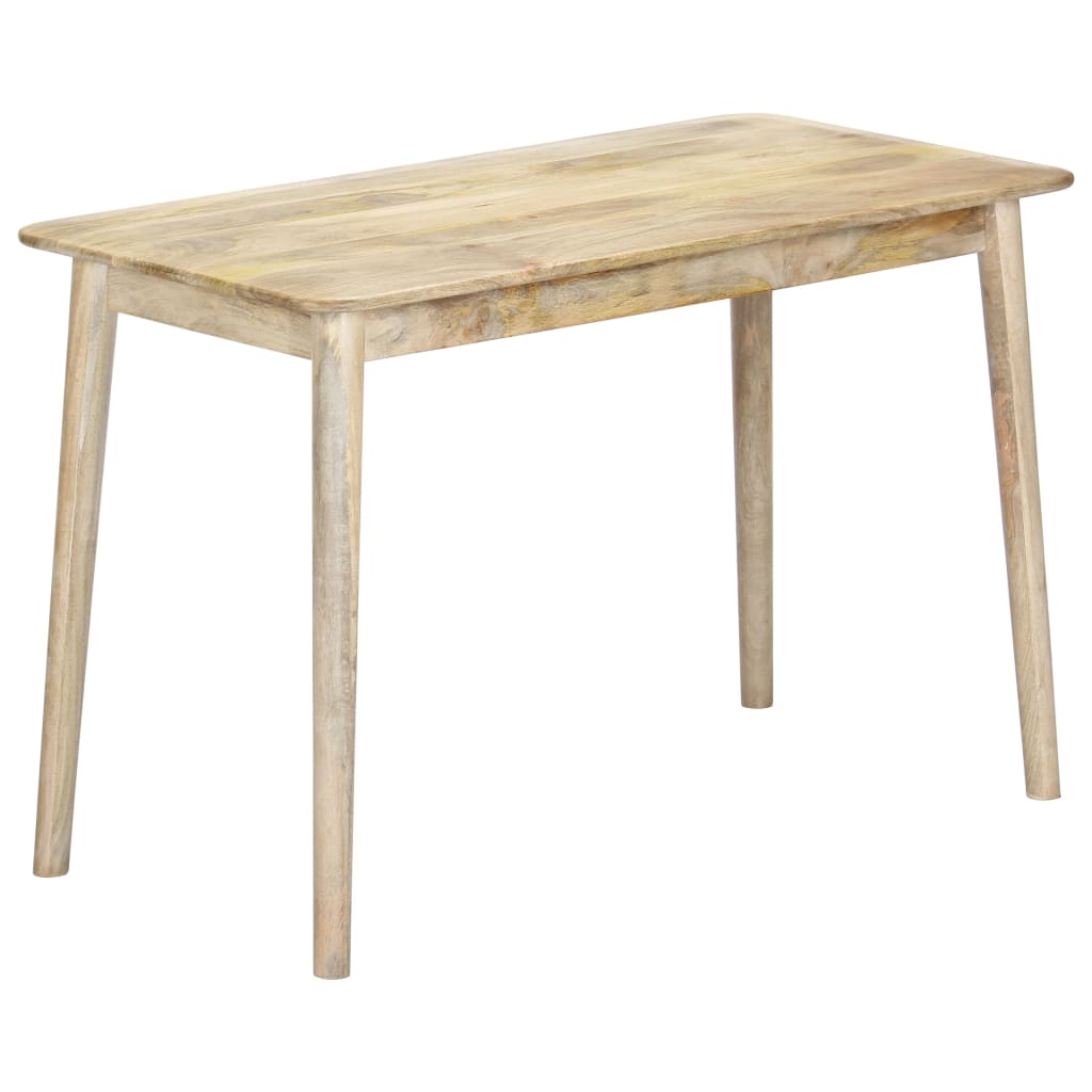 Dining Table 115x60x76 cm Solid Mango Wood