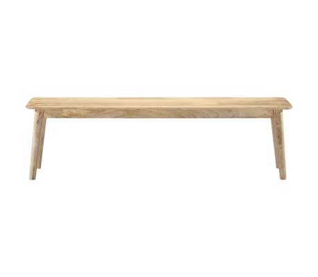 vidaXL Bench 160 cm Solid Mango Wood