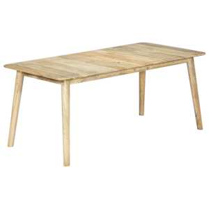 Jídelní stůl 180 x 90 x 76 cm masivní mangovníkové dřevo - obrázek 9