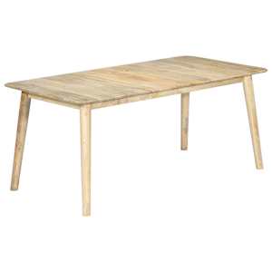 Jídelní stůl 180 x 90 x 76 cm masivní mangovníkové dřevo - obrázek 10