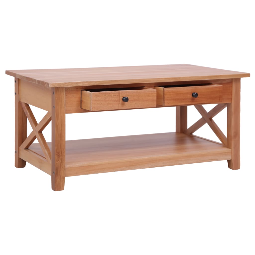 

vidaXL Salontafel 100x55x46 cm massief mahoniehout