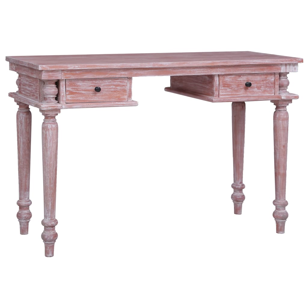 Desk 120x50x78 cm Solid Mahogany Wood