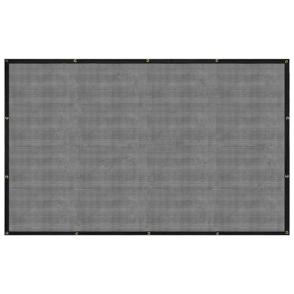 vidaXL Aanhangwagennet 1,5x2,2 m HDPE zwart
