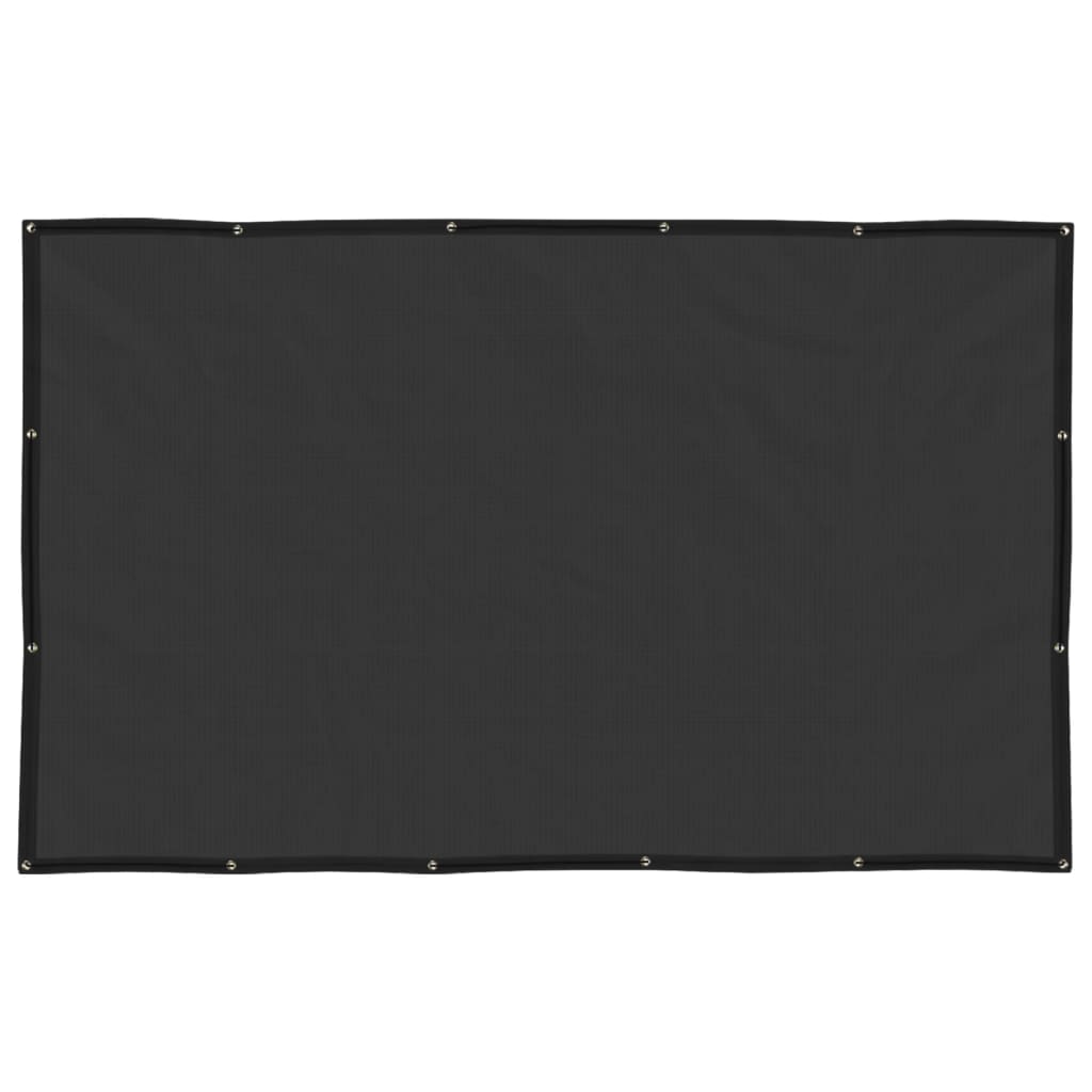 vidaXL Aanhangwagennet 1,5x2,7 m HDPE zwart afbeelding