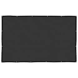 vidaXL Rede de reboque PEAD 1,5x2,7 m preto
