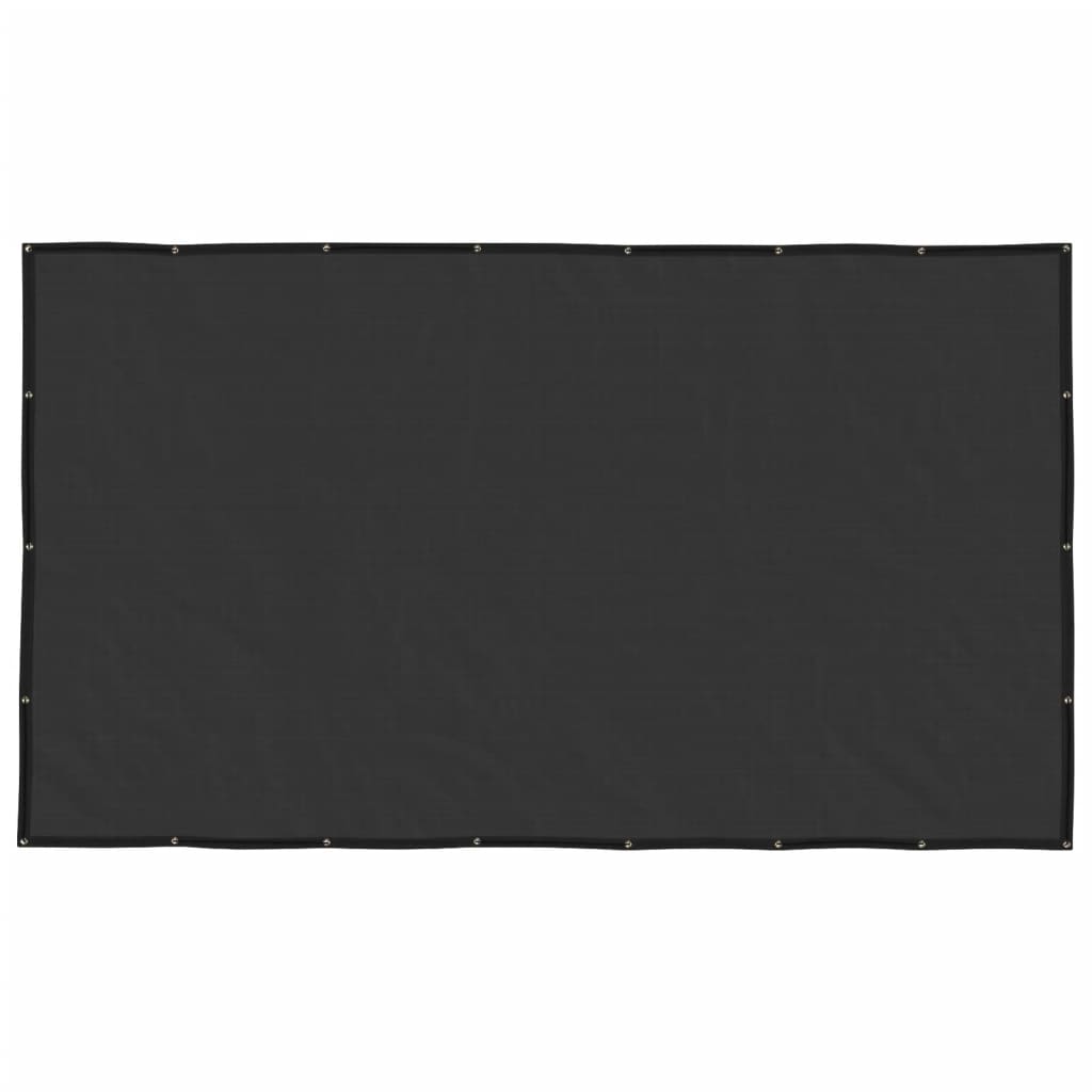 vidaXL Aanhangwagennet 2x3,5 m HDPE zwart afbeelding
