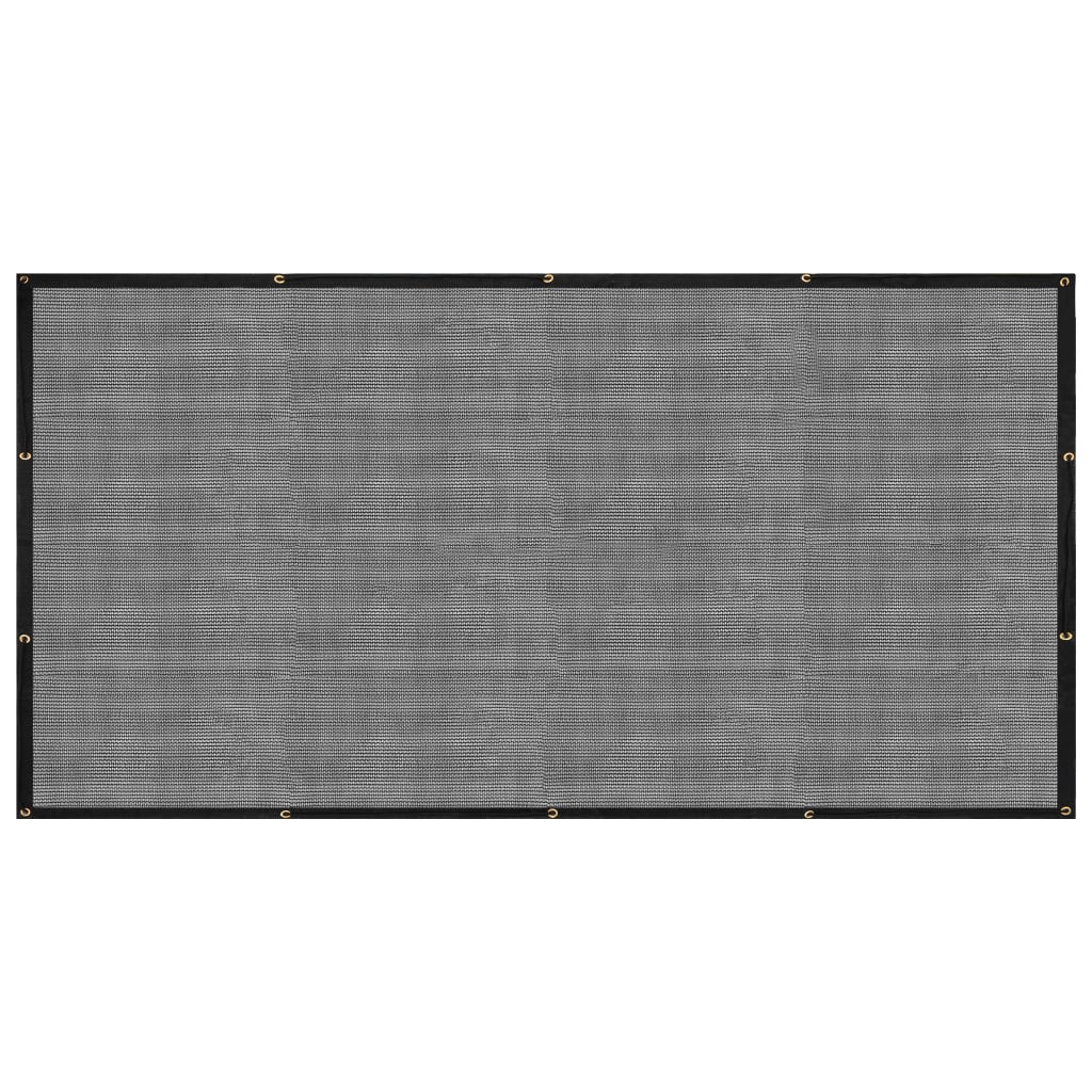 vidaXL Aanhangwagennet 2,5x3,5 m HDPE zwart