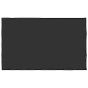 vidaXL Aanhangwagennet 2,5x4 m HDPE zwart