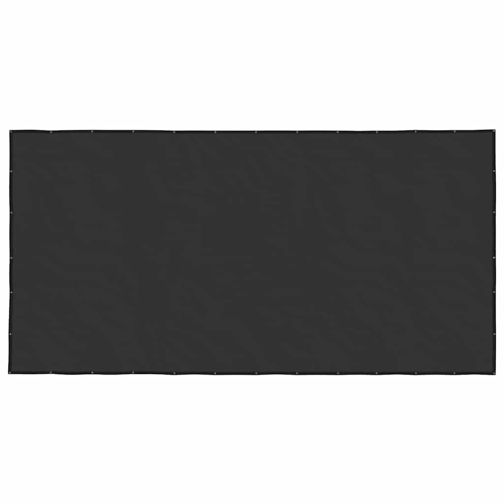 vidaXL fekete HDPE konténerháló 3 x 6 m