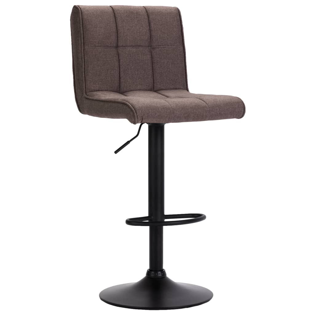 

vidaXL Bar Stool Taupe Fabric