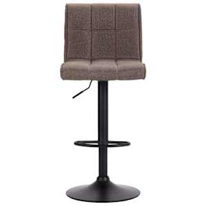 Barové stoličky 2 ks taupe textil - obrázek 4