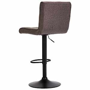 Barové stoličky 2 ks taupe textil - obrázek 6