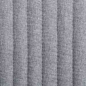 Jídelní židle 2 ks světle šedé textil - obrázek 7