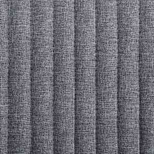 Jídelní židle 2 ks tmavě šedé textil - obrázek 7