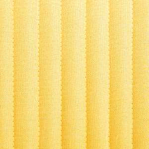 Jídelní židle 2 ks žluté textil - obrázek 7
