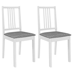 3dílný jídelní set MDF bílý - obrázek 7