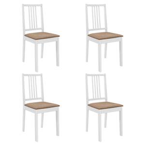 5dílný jídelní set MDF bílý - obrázek 5