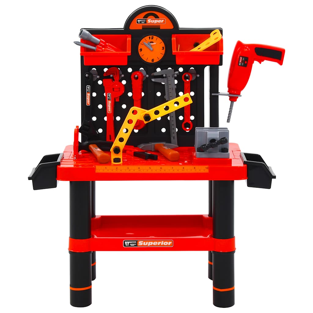 

vidaXL 51-delige Werkbank speelset 57x32x68 cm