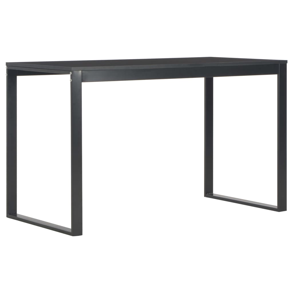 PC stůl černý 120 x 60 x 70 cm