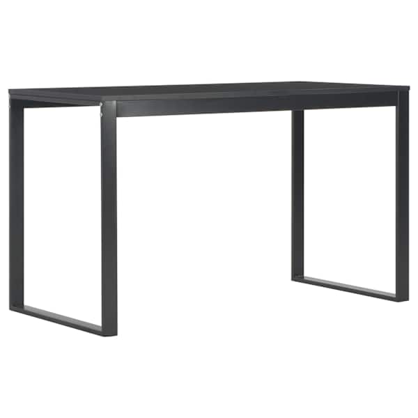 vidaXL arvutilaud, must, 120 x 60 x 70 cm