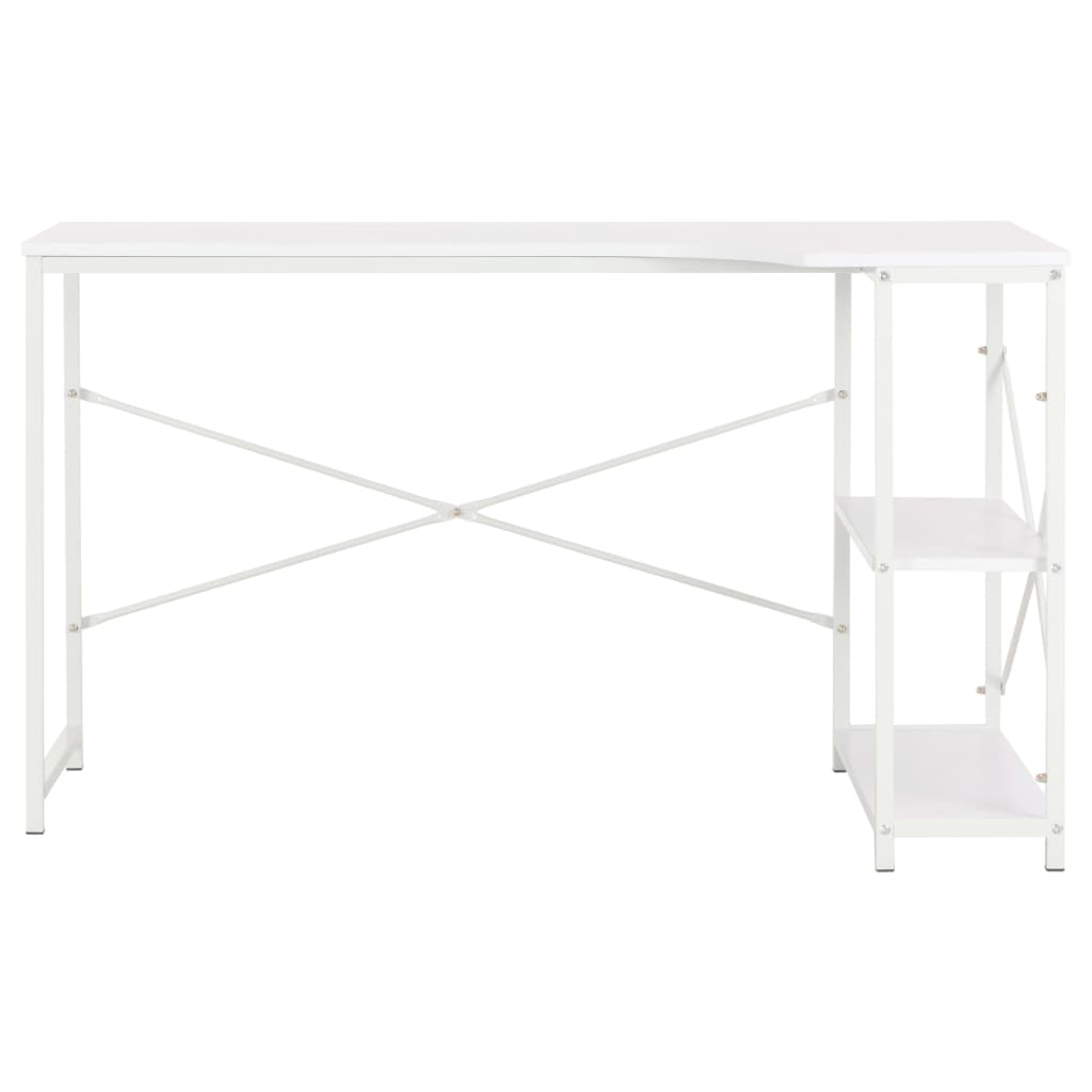 

vidaXL Computerbureau 120x72x70 cm wit