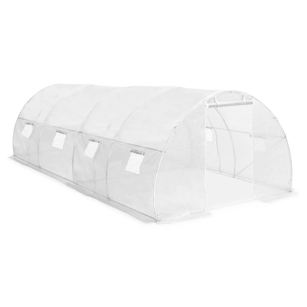 

vidaXL Greenhouse 193.8ft² 236.2"x118.1"x78.7"