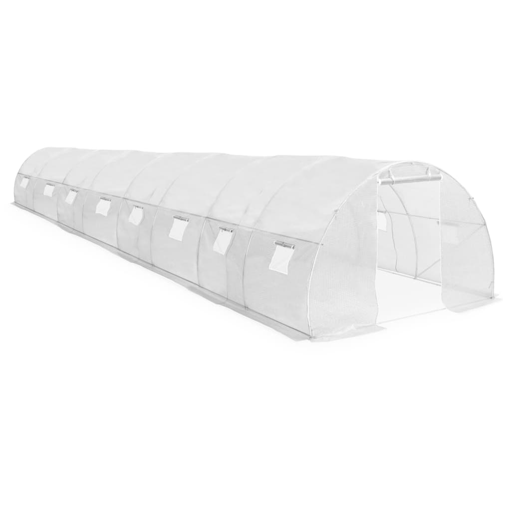

vidaXL Greenhouse 387.5ft² 472.4"x118.1"x78.7"