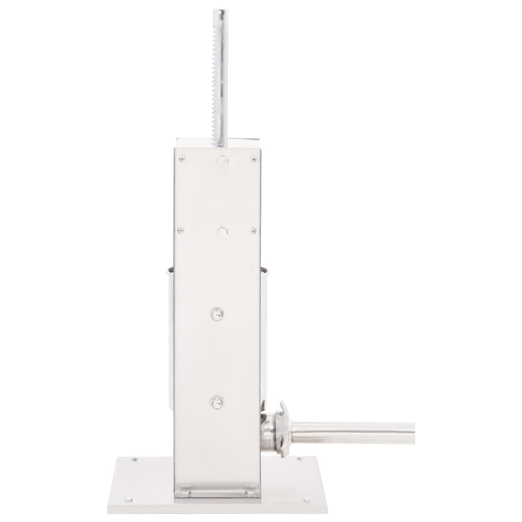 Insaccatrice Manuale Argento 3 L In Acciaio Inossidabile VidaXL 15 width=274