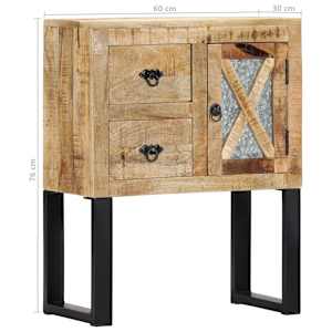 Příborník 60 x 30 x 76 cm masivní mangovníkové dřevo - obrázek 10