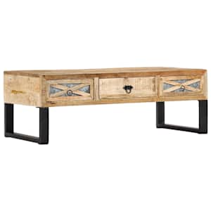 vidaXL kohvilaud, 110 x 50 x 38 cm, mangopuit