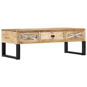 Konferenční stolek 110 x 50 x 38 cm masivní mangovníkové dřevo