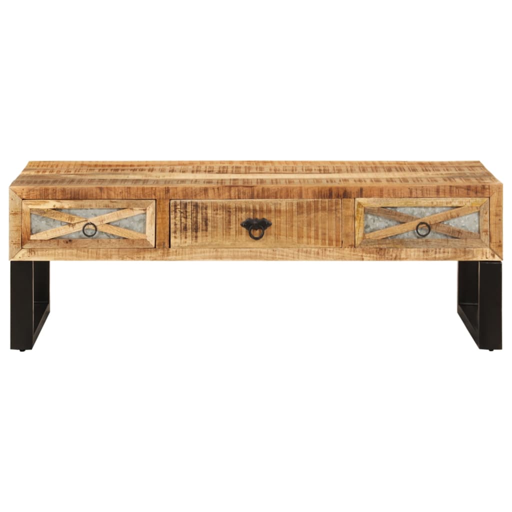 Thumbnail - vidaXL Couchtisch 110 x 50 x 38 cm Massivholz Mango