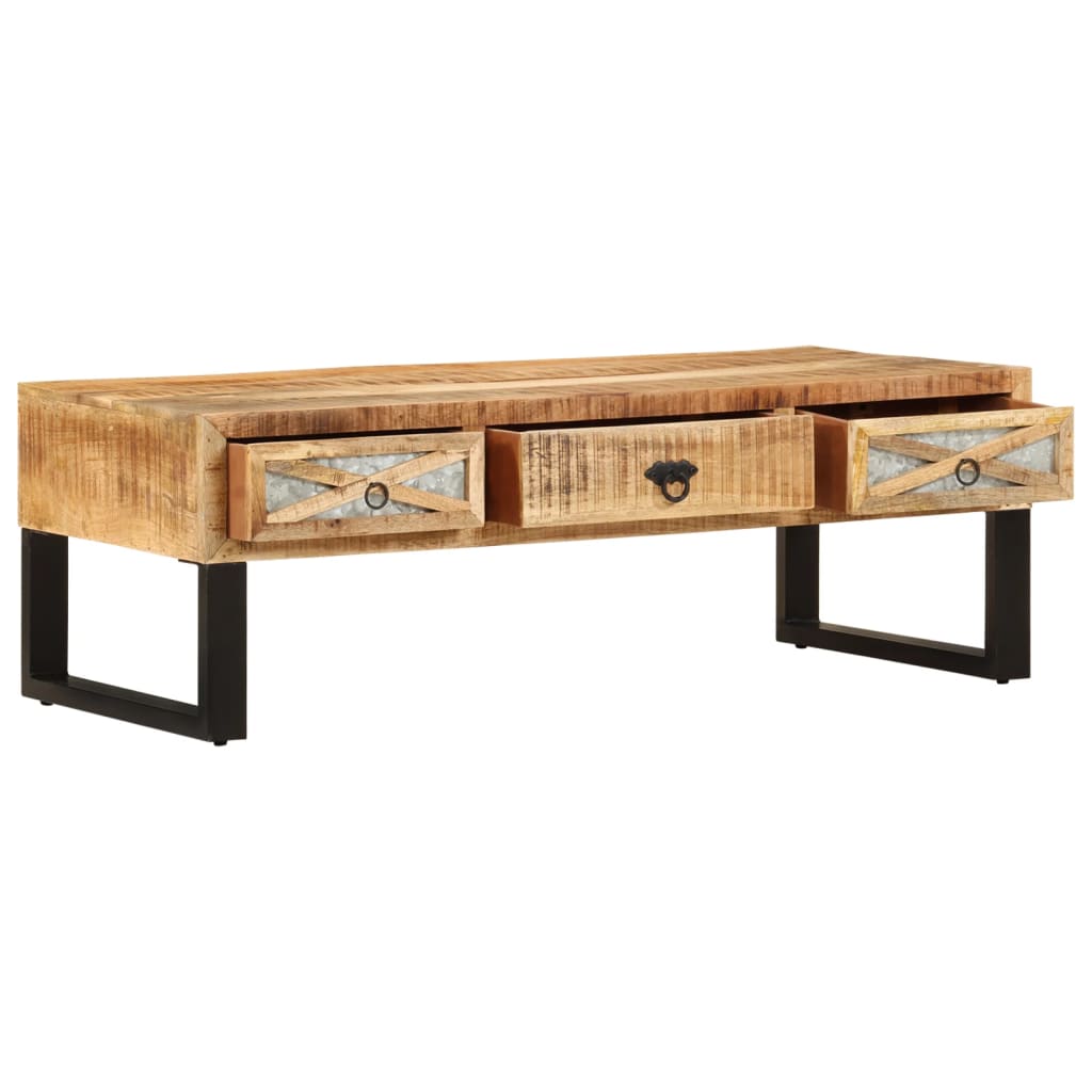 Thumbnail - vidaXL Couchtisch 110 x 50 x 38 cm Massivholz Mango