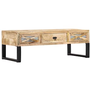 Konferenční stolek 110 x 50 x 38 cm masivní mangovníkové dřevo - obrázek 13
