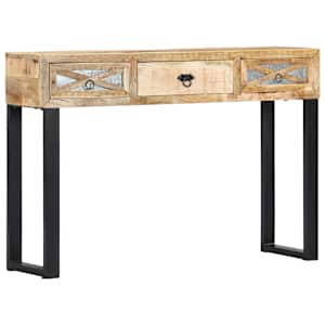 Konzolový stolek 110 x 30 x 76 cm masivní mangovníkové dřevo - obrázek 11