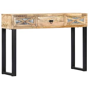 Konzolový stolek 110 x 30 x 76 cm masivní mangovníkové dřevo - obrázek 12