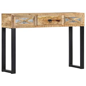 Konzolový stolek 110 x 30 x 76 cm masivní mangovníkové dřevo - obrázek 13