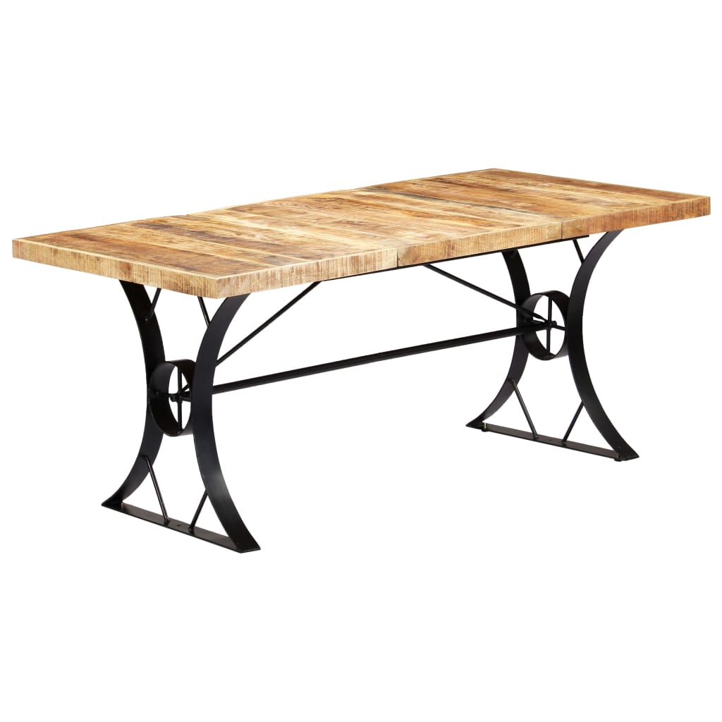 Jídelní stůl 180 x 90 x 76 cm masivní mangovníkové dřevo - obrázek 14